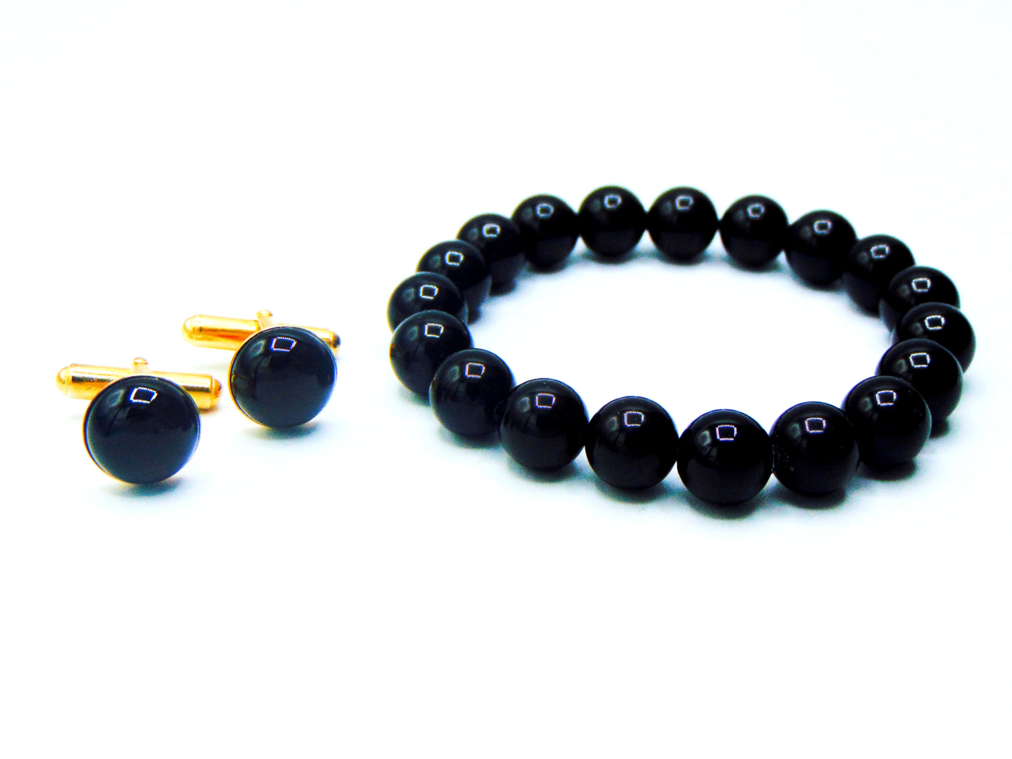 Onyx Cufflink Set image 1