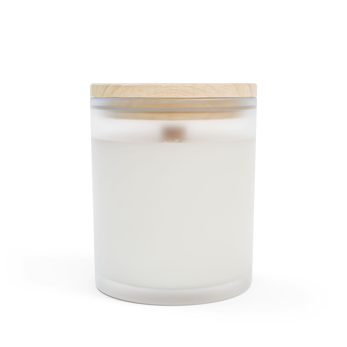 Oakmoss and Amber Scented Frosted Candle 11oz