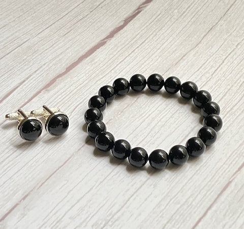 Onyx Cufflink Set image 3