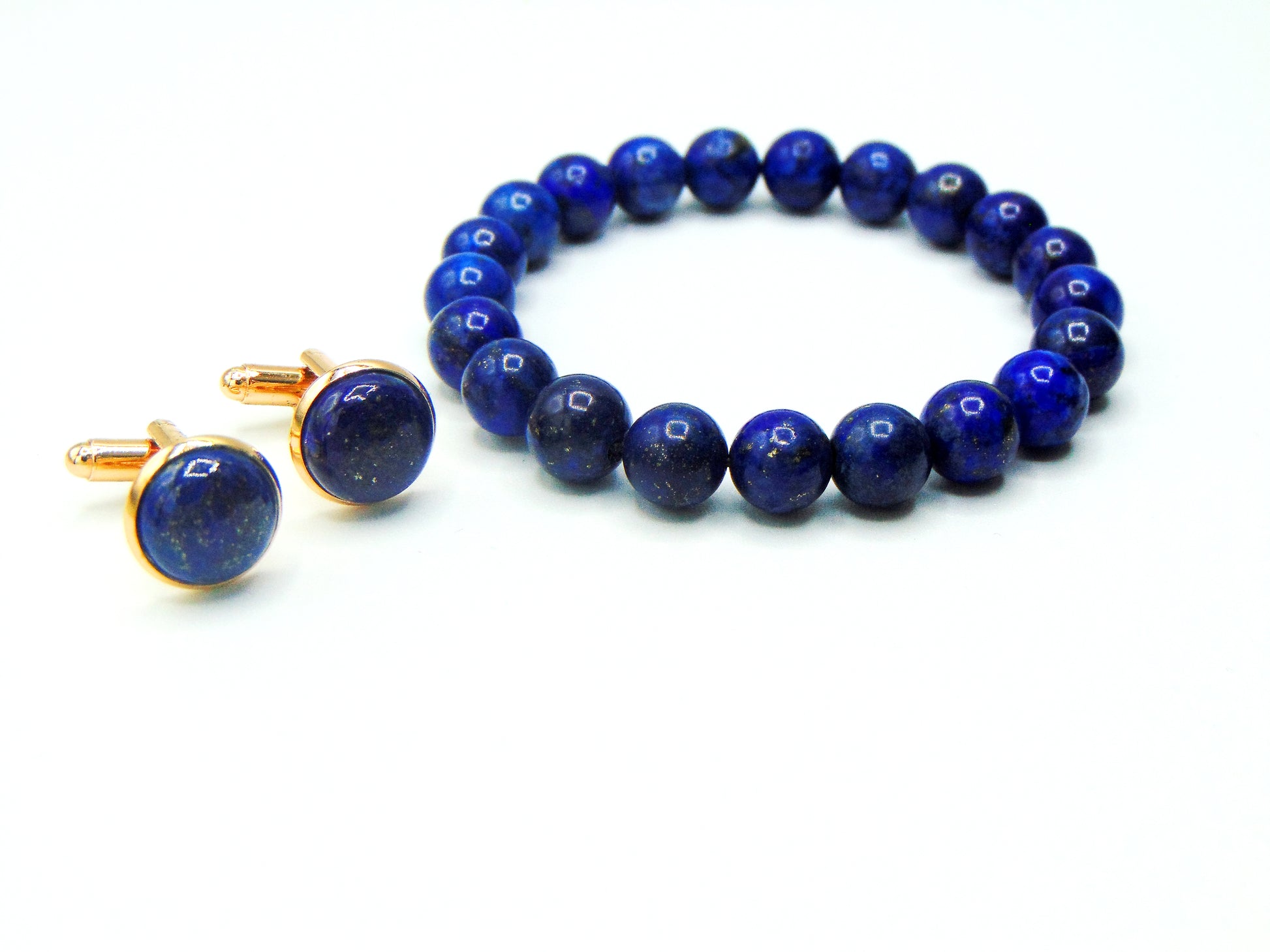 Lapis Lazuli Cufflink Set image 0