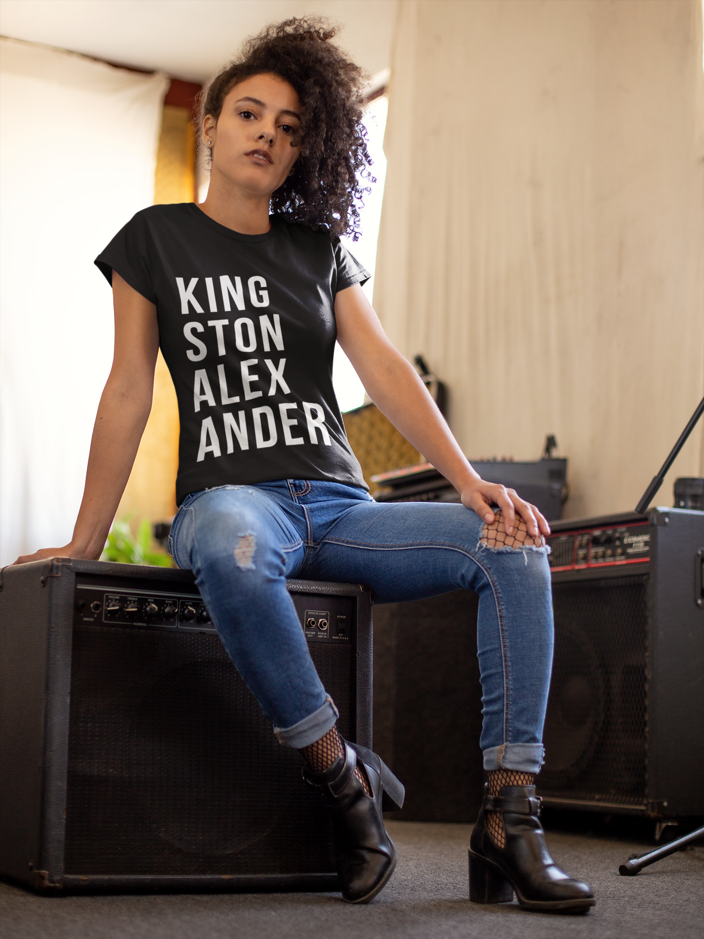 Stacked Logo T-Shirt – Unisex Graphic Tee